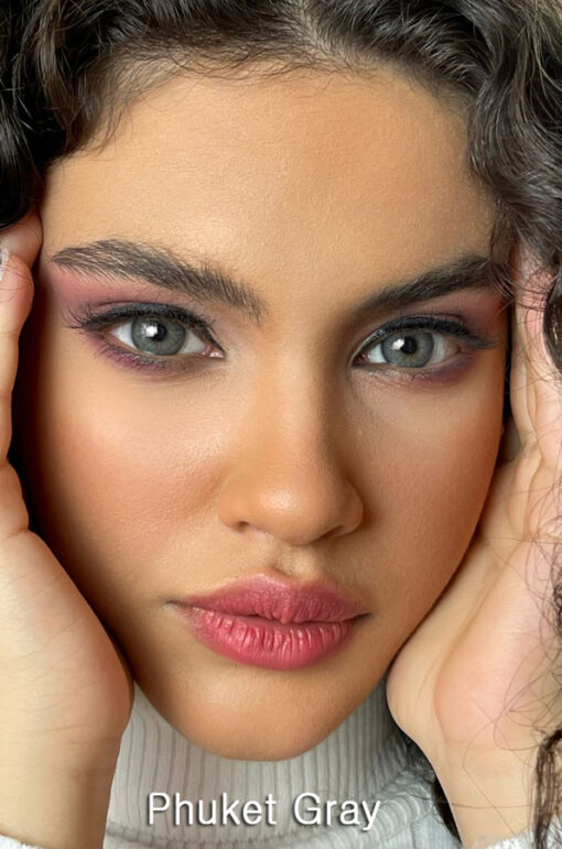 خرید لنز رنگی اف ایکس پوکت گری