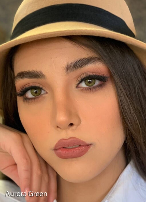 خرید لنز سالانه اف ایکس ارورا گرین