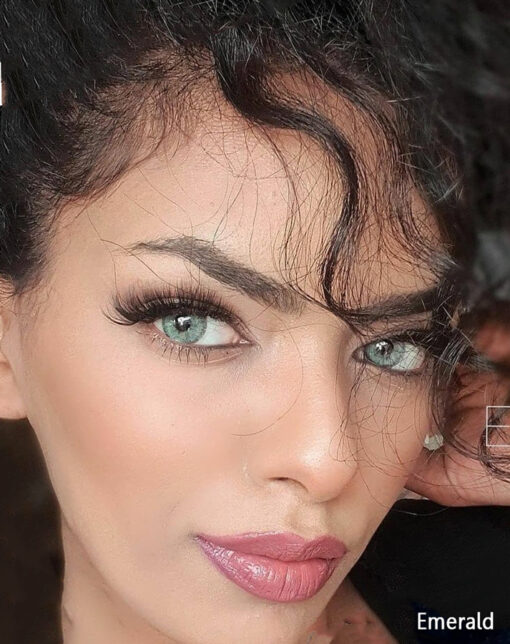 خرید لنز سالانه اف ایکس رنگ امرالد
