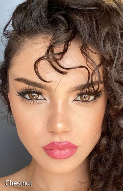 خرید لنز سالانه اف ایکس رنگ چسنوت
