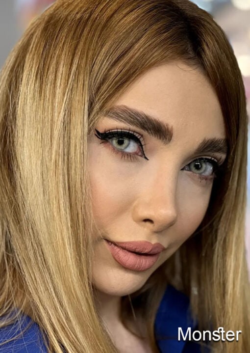 خرید لنز سالانه اولبا رنگ مناستر
