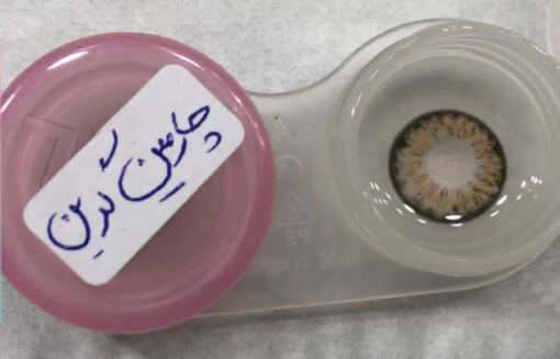خرید لنز رنگ چارمینگ گرین آیس کالر