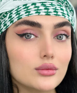 خرید لنز سبز کهکشانی رنگ اریکا
