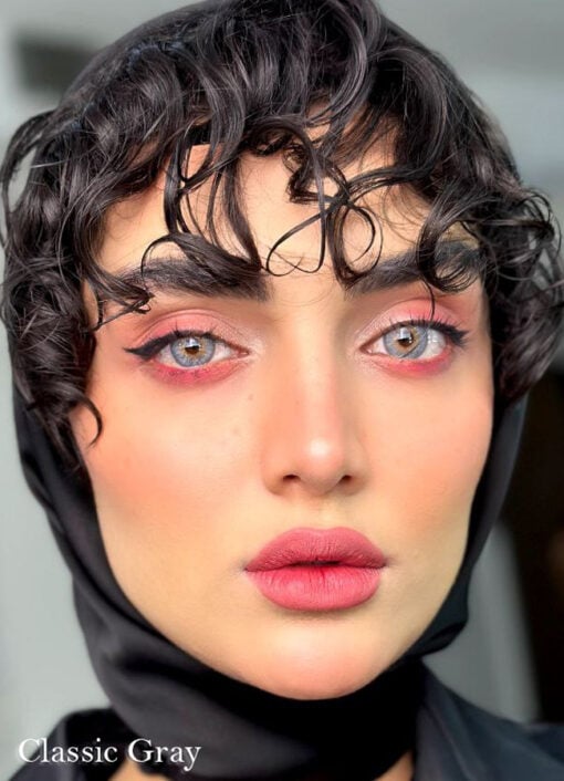 خرید لنز چشم سالانه کلاسیک گری یونیک