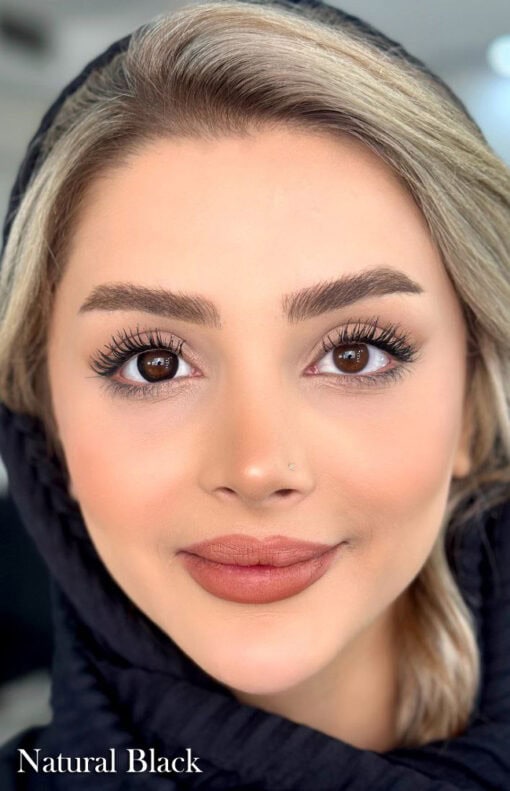 خرید لنز چشم نچرال بلک یونیک