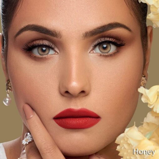 خرید لنز دهب سری نچرال رنگ هانی