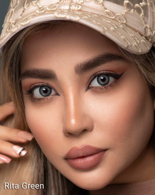 خرید لنز چشم برند اپتی کالر ریتا گرین